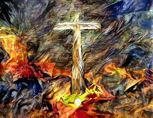 Cross Sunset